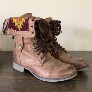 Steve Madden Combat Boots
